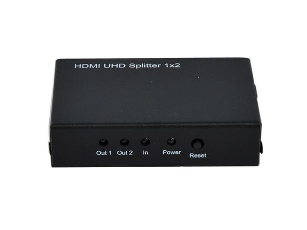 ROLINE 14013585, HDMI, 2x HDMI, Sort, 60 Hz, 480i, 480p, 720i, 720p, 1080i, 1080p, 2160p, Nettverk