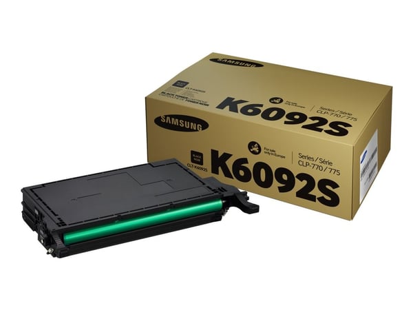 Samsung CLT-K6092S alkuperäinen musta värikasetti, 7000 sivua, Musta, 1 kpl