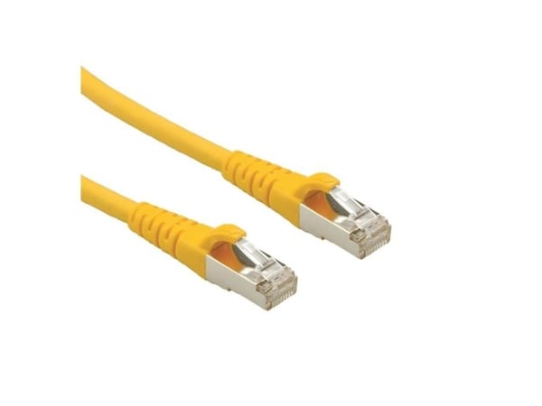 ROLINE 21152821, 1 m, Cat6a, S/FTP (S-STP), RJ-45, RJ-45, Keltainen