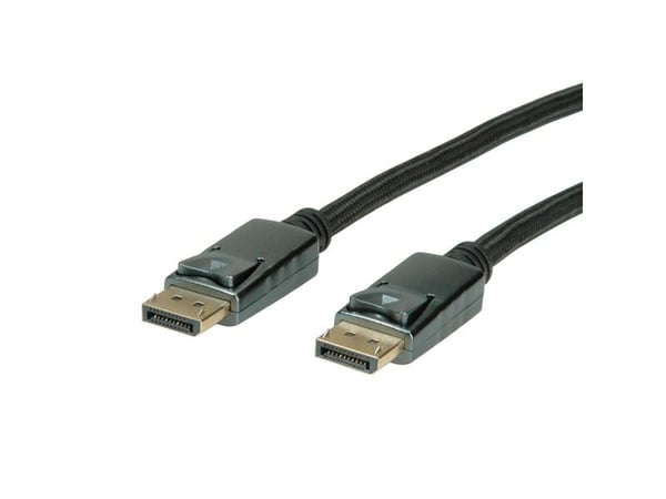 ROLINE 11.04.5886, 1,5 m, DisplayPort, DisplayPort, Hankjønn, Hankjønn, 4096 x 2160 piksler