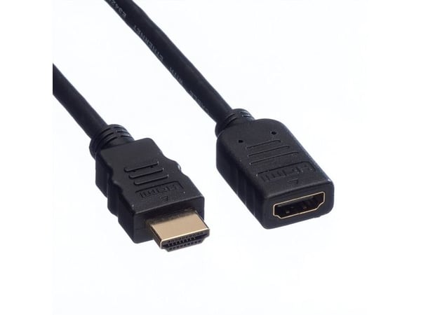 Value 11.99.5571, 1,5 m, HDMI-tyyppi A (vakio), HDMI-tyyppi A (vakio), 3840 x 2160 pikseliä, Musta