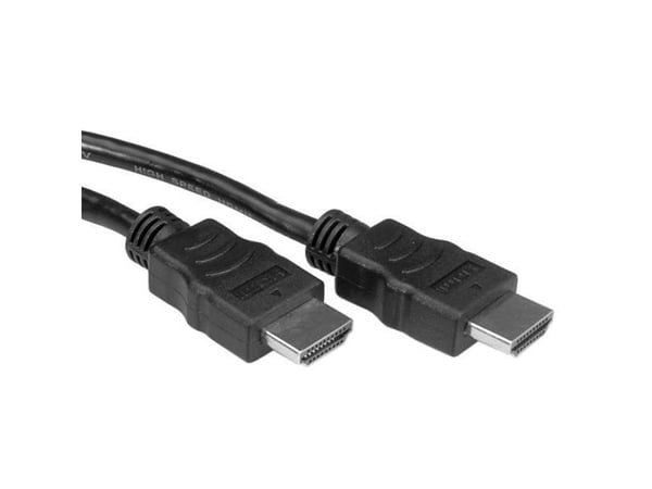 VERDI - Video/lyd/nettverkskabel - HDMI - HDMI, 19-pinners (M) - HDMI, 19-pinners (M) - 1 m - skjermet - Sort (11.99.5731)