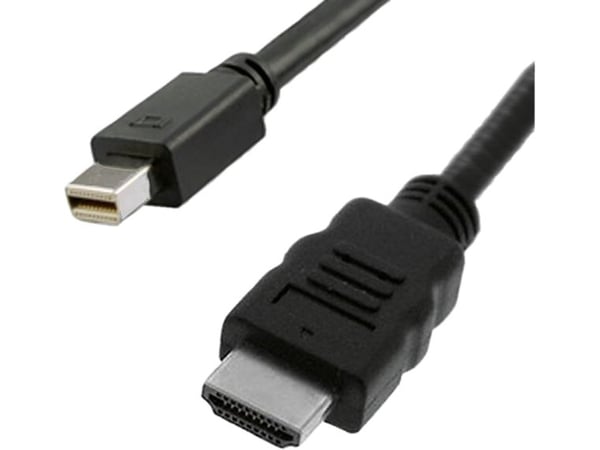 Value 11.99.5795, 1 m, Mini DisplayPort, Hankjønn, Hankjønn, Rett, Rett