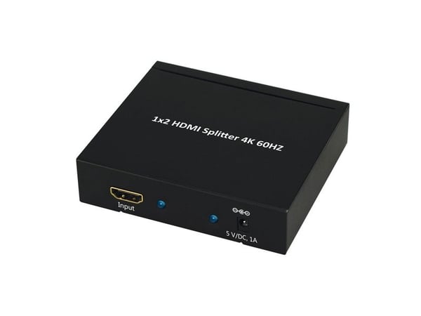 Secomp 14.99.3582, HDMI, 2x HDMI, 4096 x 2160 piksler, sortering, metall, 3840 x 2160
