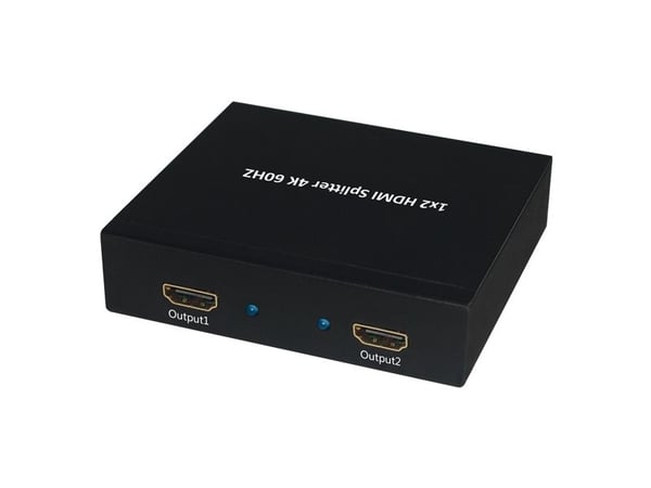 Secomp 14.99.3582, HDMI, 2x HDMI, 4096 x 2160 pixlar, Svart, Metall, 3840 x 2160
