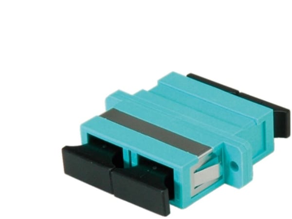 Value Fibre Optic Adapter SC/SC Duplex, OM3 PB