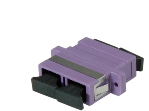 Value Fibre Optic Adapter SC/SC Duplex, OM4 PB