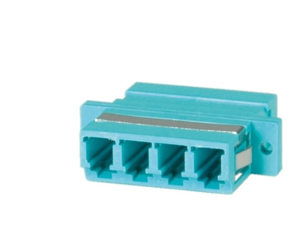 Value Fibre Optic Adapter LC quadruple, OM3 PB