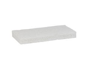 Hankauskuitu, Vikan, 24.5x11.5x3cm, valkoinen, polyesteri