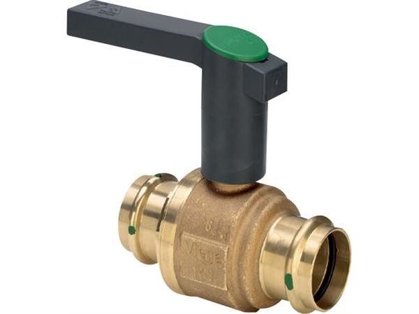 Easytop kulventil 28mm m/m - Easytop, modell 2275, kiselbrons