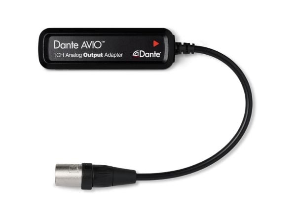 Monacor ADP-DAO-0X1, RJ-45, Hunkjønn, XLR (3-pin), Hankjønn, Sort