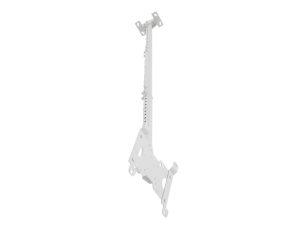 Multibrackets M Public Ceilingmount Small Single - Brakett - for LCD-skjerm - aluminium, stål - hvit - skjermstørrelse: 10"-32" - takmonterbar