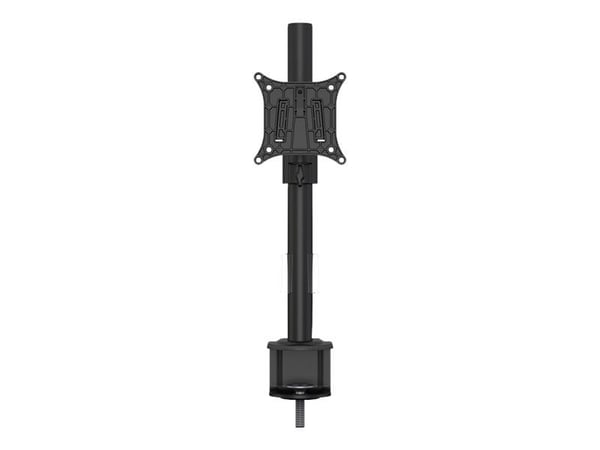 Multibrackets M VESA Deskmount Officeline Single - Monteringssats - för LCD-display - stål - svart - skärmstorlek: 15"-30" - disk-monteringsbar