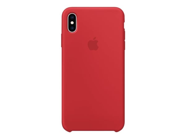 Apple - (PRODUCT) RED - baksidesskydd för mobiltelefon - silikon - röd - för iPhone XS Max