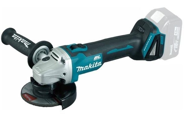 Makita DGA504ZJ, 8500 rpm, 12,5 cm, Batteri medfølger ikke, 6 At, 2,3 kg, Børsteløs motor