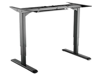 Equip 650805, 100 kg, elektrisk, 38 mm/sek, 2 ben, plast, stål, svart