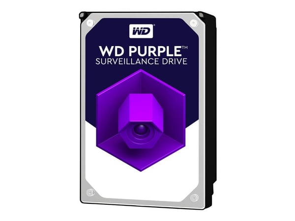 WD Purple WD30PURZ - Hårddisk - 3 TB - inbyggd - 3.5" - SATA 6Gb/s - 5400 rpm - buffert: 64 MB