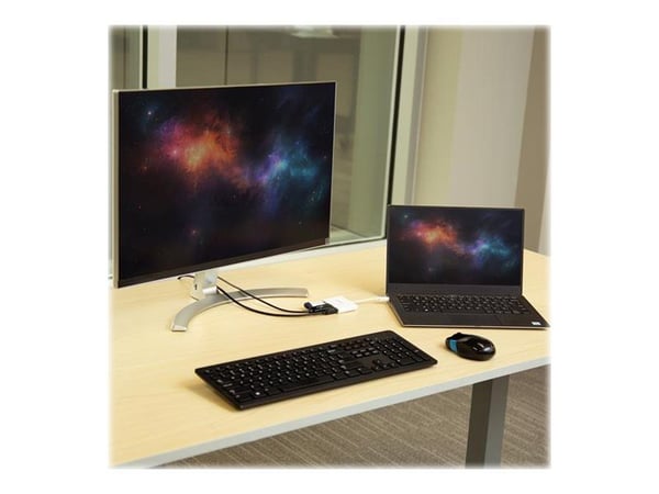 StarTech.com USB-C HDMI-sovitin - Valkoinen - 4K 30Hz - Thunderbolt 3 -yhteensopiva - Power Delivery (USB PD) - USB C Dongle (CDP2HDUACPW) - Videoa...