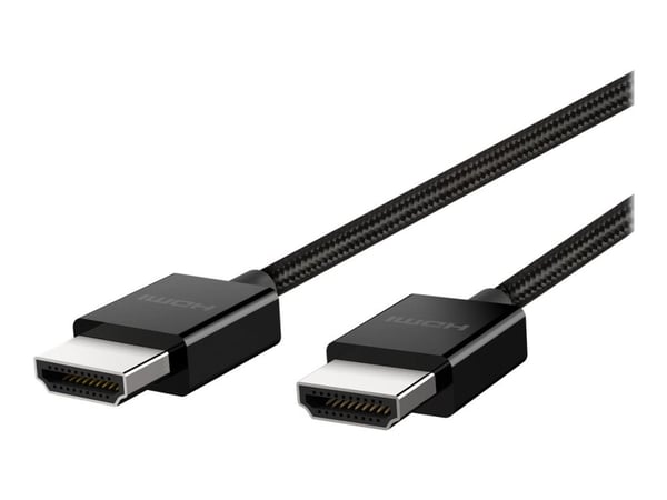 Belkin - Ultra High Speed - HDMI-kabel - HDMI hane till HDMI hane - 2 m - svart