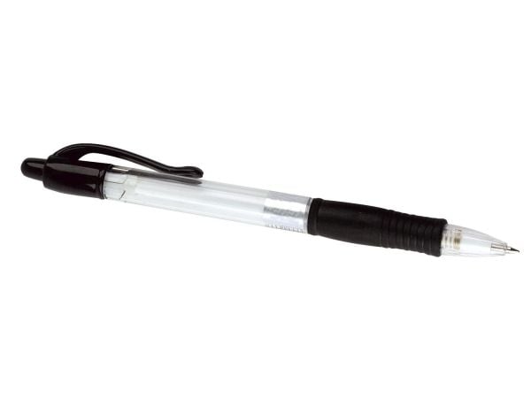 Kuglepen BNT Office, 0,7 mm, sort, pakke a 50 stk.