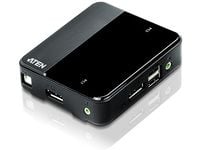 ATEN CS782DP - KVM / lyd / USB-svitsj - 2 x KVM/lyd/USB - 1 lokalbruker - stasjonær