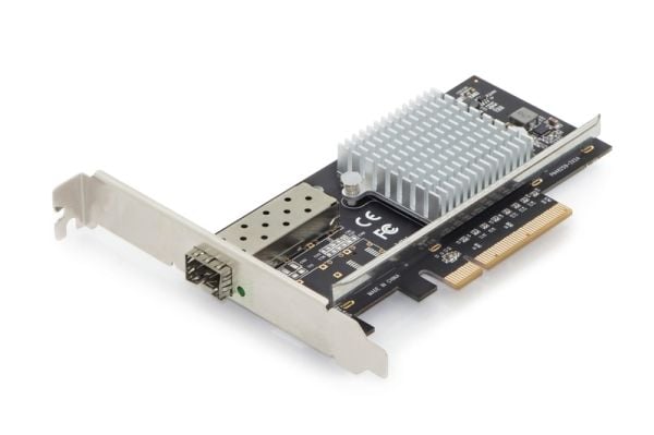 DIGITUS DN-10161 - Nettverksadapter - PCIe 3.0 x8 lav profil - 10 Gigabit SFP+ x 1