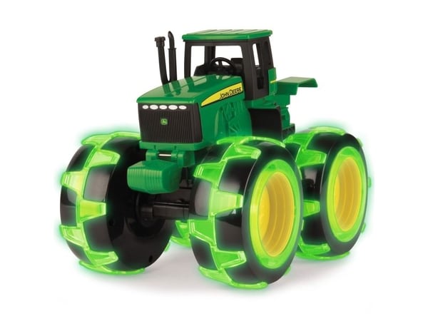 Tomy John Deere Monster Lightning Wheels, Monster hitsausauto, 3 vuotta, AAA, muovia, musta, vihreä