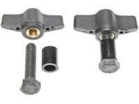 Brodit 215670, Pultti, Musta, Harmaa, 2 kpl
