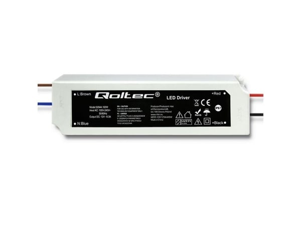 Qoltec - LED driver - 100 Watt - 8.3 A