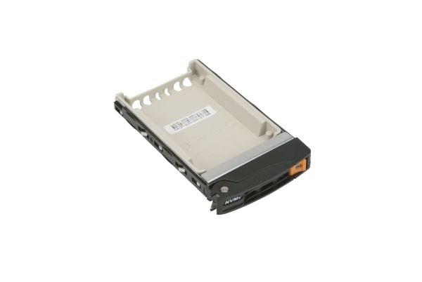 Supermicro - Bakke for harddiskstasjon - svart, oransje