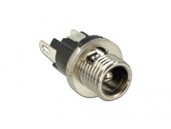 Delock - Strømkontakt - DC-jakk 5,5 mm x 9,5 mm (ID: 2,5 mm) (hunn)