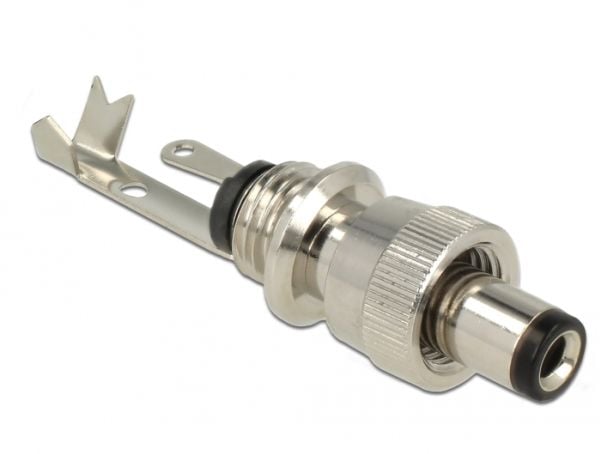Delock - Strømkontakt - DC-jakk 5,5 mm x 9,5 mm (ID: 2,5 mm) (hann) - 18 V - 2 A