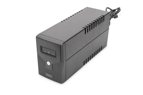 DIGITUS Professional DN-170063 - UPS - AC 230 V - 360 Watt - 600 VA - 7 At - USB - utgangskontakter: 2