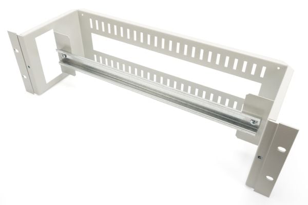 DIGITUS Professional DN-19-DIN-3U - DIN-skinnemonteringssett - lysegrå, RAL 7035 - 3U - 19"