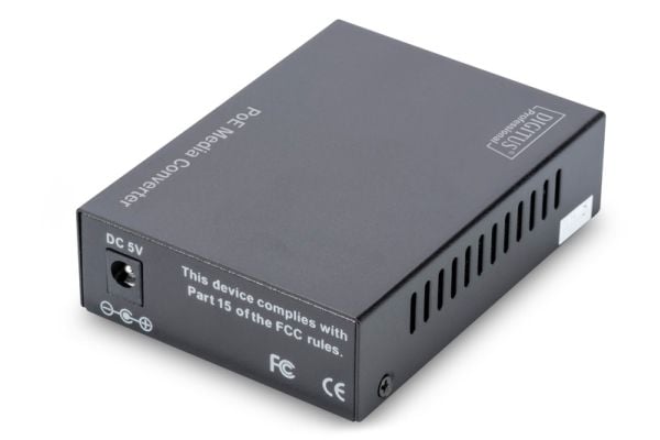 DIGITUS Professional DN-82150 - Medieomformer - 1GbE - 10Base-T, 1000Base-SX, 100Base-TX, 1000Base-T - RJ-45 / SC flermodus - opp til 500 m - 850 nm