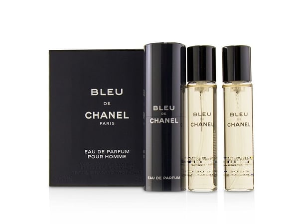 Chanel Bleu De Chanel edp 3x20ml pakkaus + täydennykset
