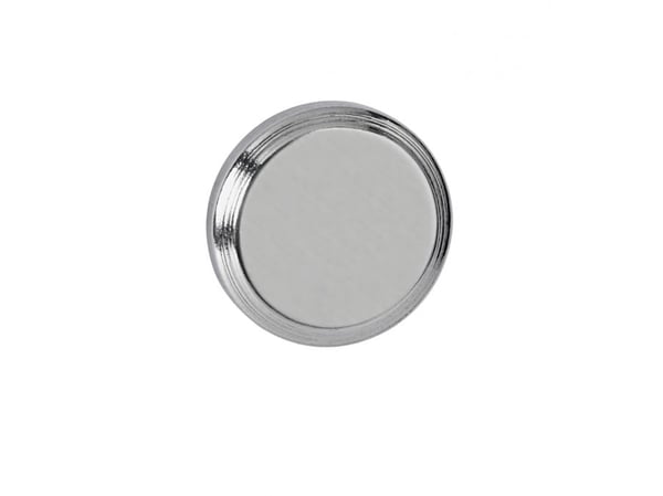 MAUL 6170396, Rund, Neodym, Sølv, Gloss, 2,2 cm, 9 mm