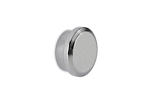 MAUL 6170696, Rund, Neodym, Sølv, Gloss, 3 cm, 9 mm