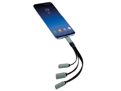 LogiLink UA0315, USB 3.2 Gen 1 (3.1 Gen 1) Type-C, USB 2.0, USB 3.2 Gen 1 (3.1 Gen 1) Type-A, 5000 Mbit/s, Musta, Harmaa, USB, 1 kpl