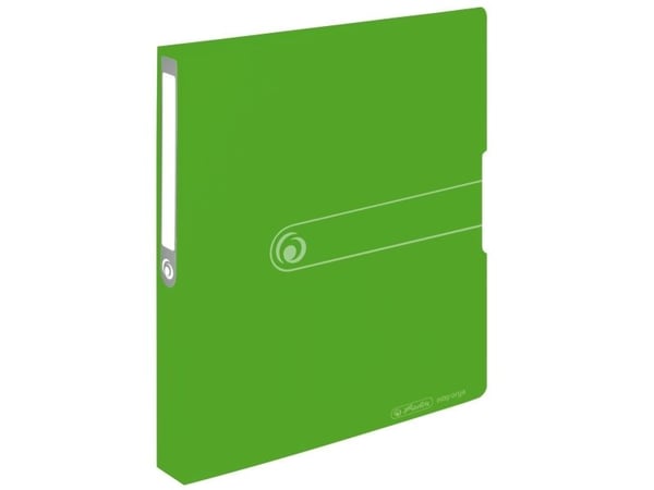 Herlitz 11226388, A4, Rund ring, Oppbevaring, Polypropylen (PP), Grønn, 1 stykker