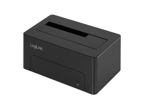 LogiLink QP0027, HDD,SSD, SATA, Serial ATA II, Serial ATA III, 2,5,3,5", USB 3.2 Gen 2 (3.1 Gen 2) Type-C, 10 Gbit/sek., Sortera