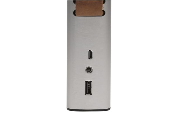 DENVER BTS-200 - Høyttaler - for bærbar bruk - trådløs - Bluetooth - 10 watt - sølv