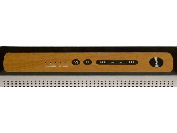 DENVER BTS-200 - Høyttaler - for bærbar bruk - trådløs - Bluetooth - 10 watt - sølv