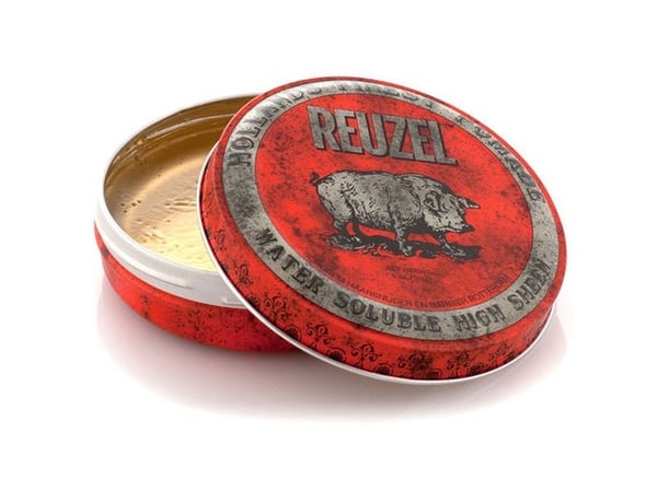 REUZEL Styling Red Pomade Water Soluble hair pomade with medium hold and high shine for men 113g