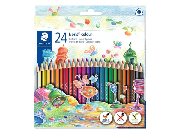 Farveblyant Staedtler Noris Colour Wopex® trekantet (24 stk.)