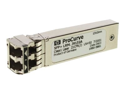 HPE Aruba - SFP (mini-GBIC) transceivermodul - 1GbE - 1000Base-SX - LC multimodus - opp til 500 m - for OfficeConnect 1820; HPE Aruba 6000 12, 6000...