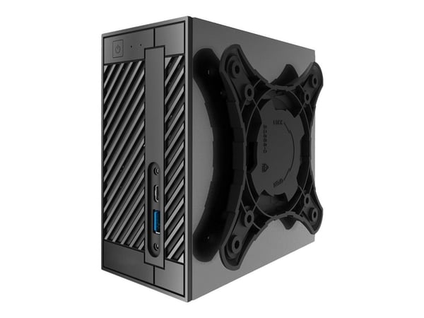ASRock DeskMini 310 - Barebone - mini-PC LGA1151 Socket - Intel H310 - ingen CPU upp till - RAM 0 GB - Gigabit Ethernet