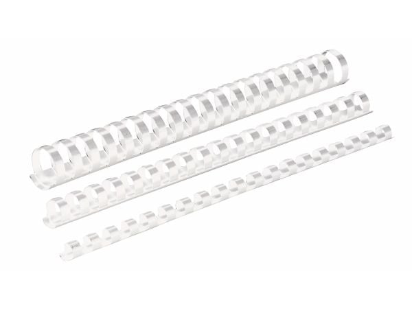 Fellowes Plastic Comb - 32 mm - 30 cm - 21 ringer - A4 (210 x 297 mm) - 280 ark - svart - 50 stk plastbindekam