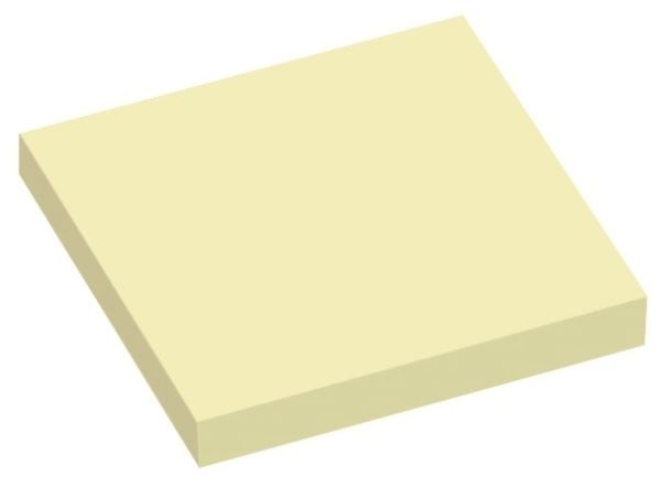 Muistiinpanot, Q-Line, gul, 76x76mm pakkeja 12 kpl
