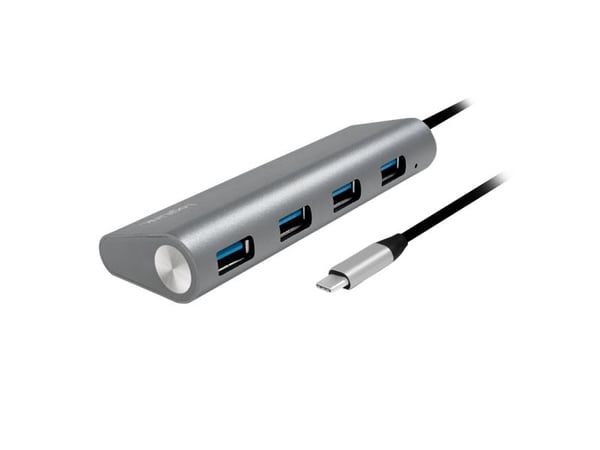 LogiLink UA0309, USB 3.2 Gen 1 (3.1 Gen 1) Type-C, USB 3.2 Gen 1 (3.1 Gen 1) Type-A, 5000 Mbit/s, Grå, Android